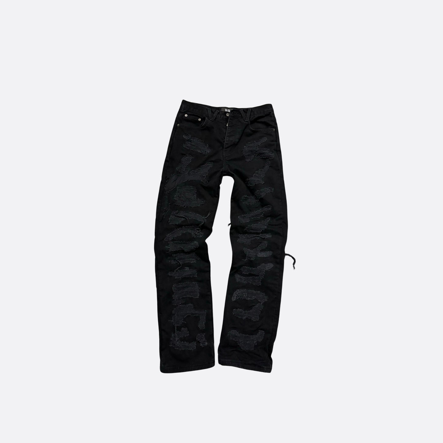 ZigZag Black Denim