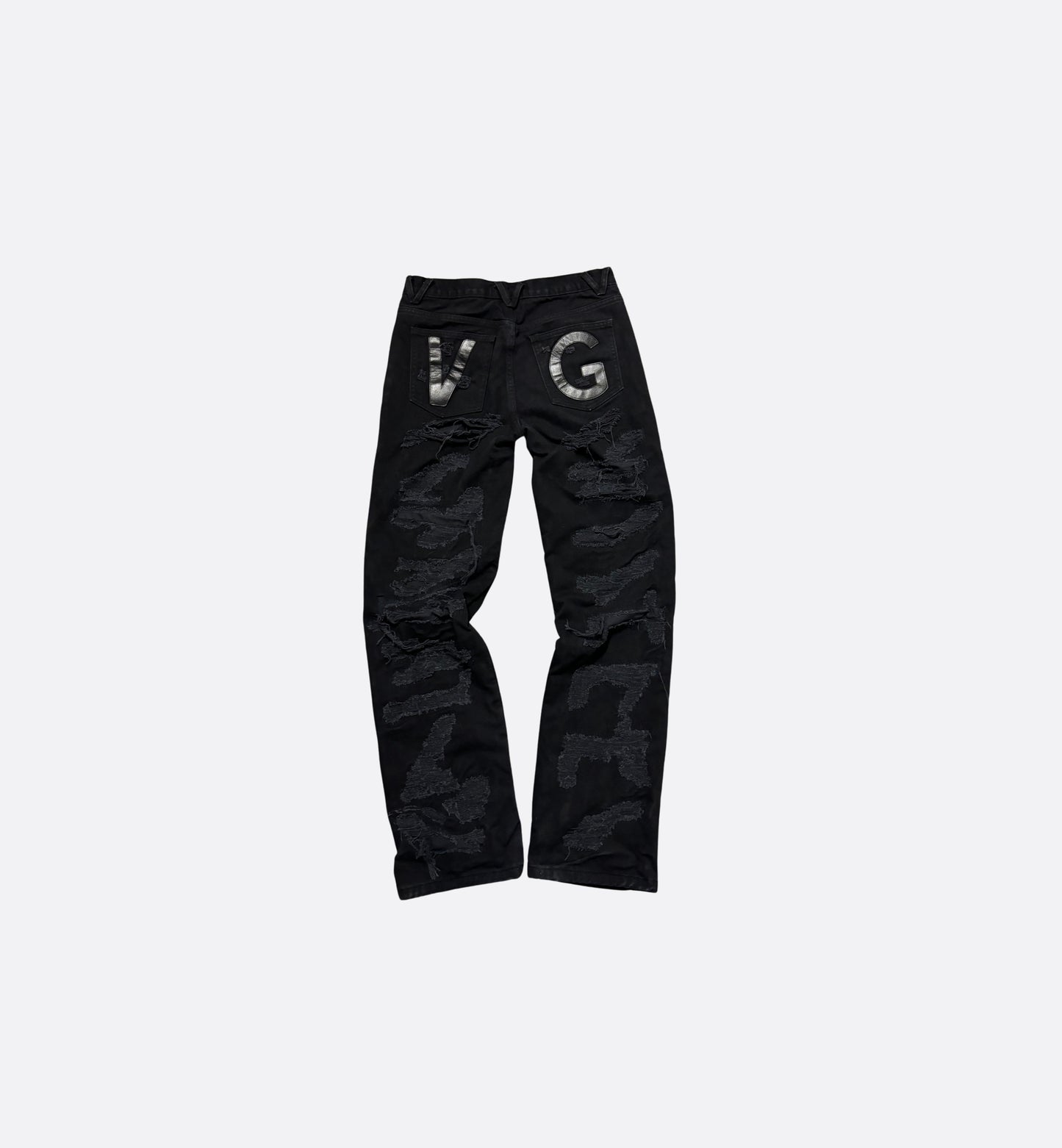 ZigZag Black Denim