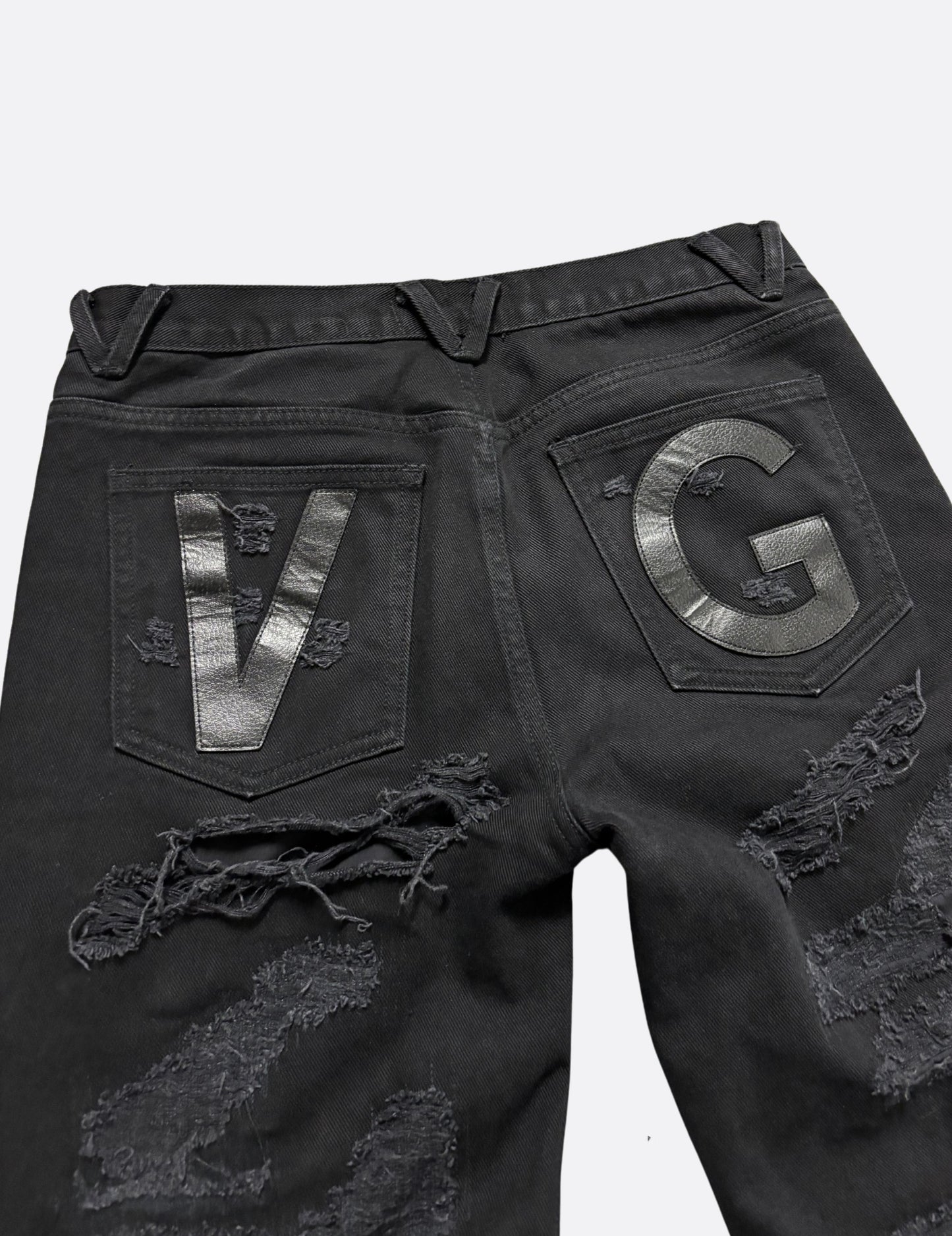ZigZag Black Denim