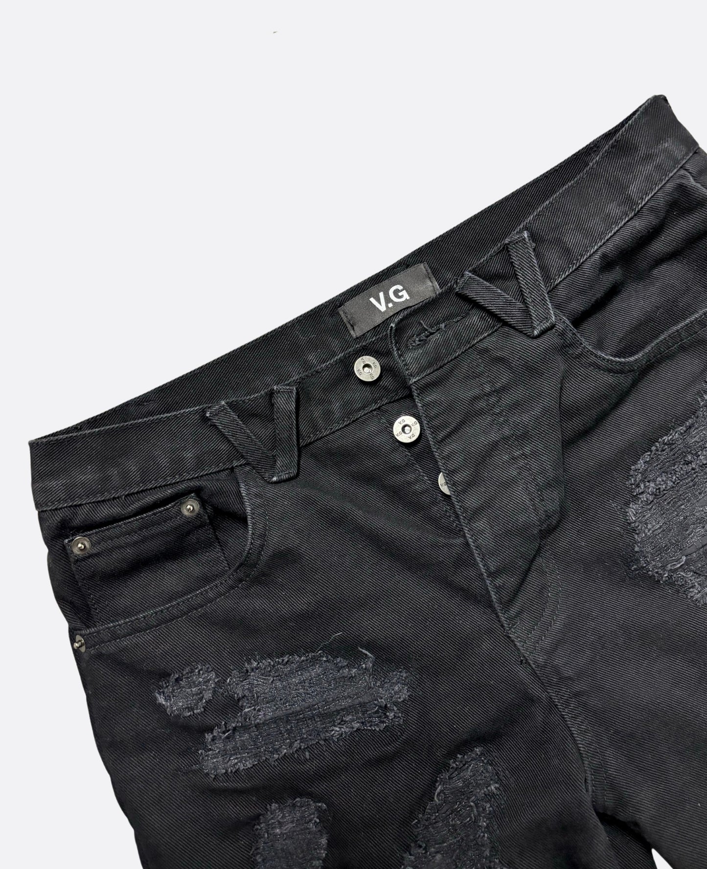 ZigZag Black Denim