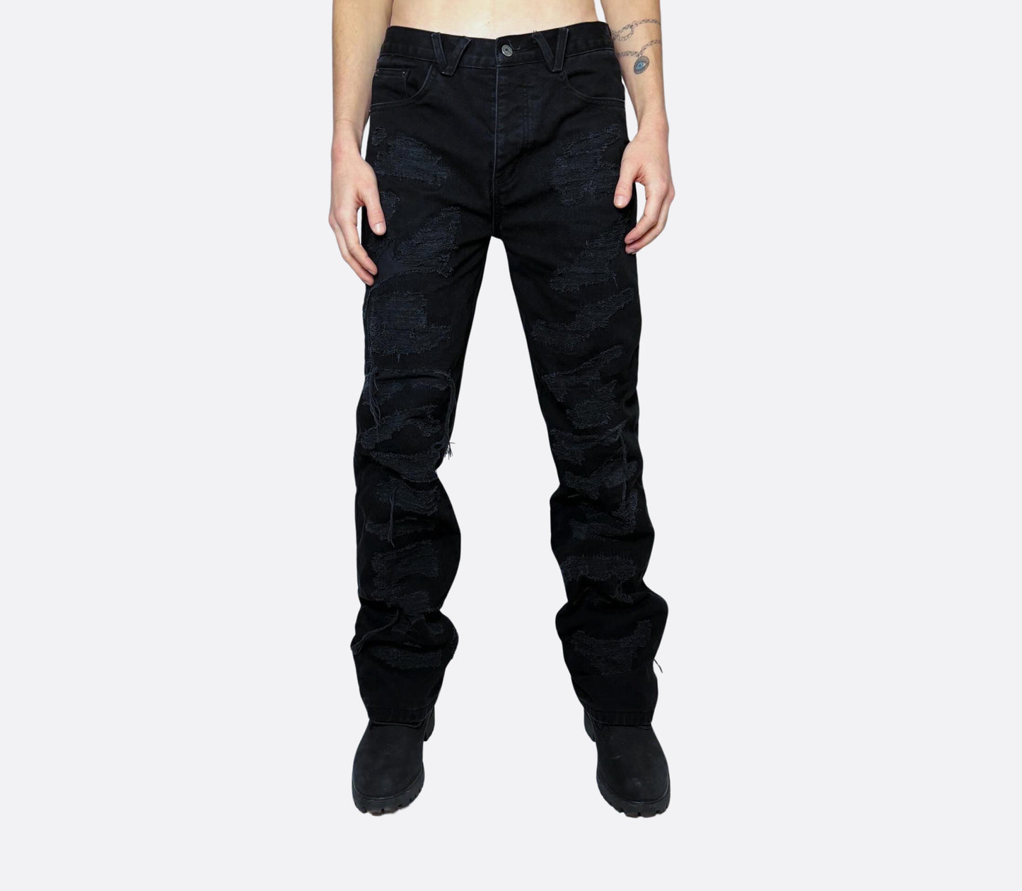 ZigZag Black Denim