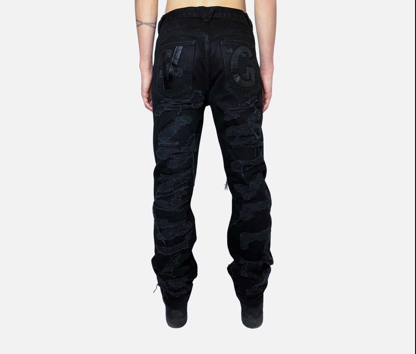 ZigZag Black Denim